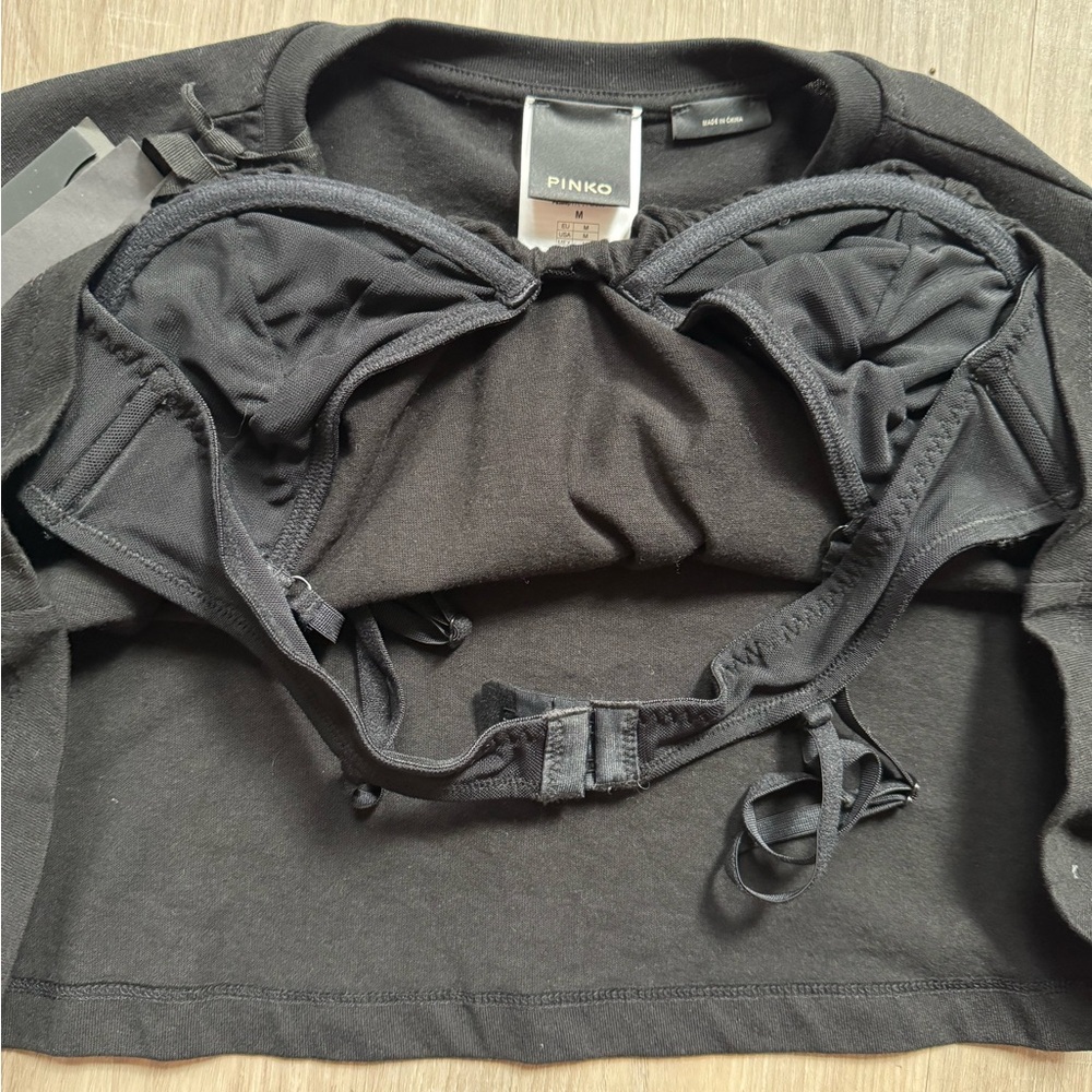 NWT Pinko Miami Vice Crop Top - Picture 7 of 8